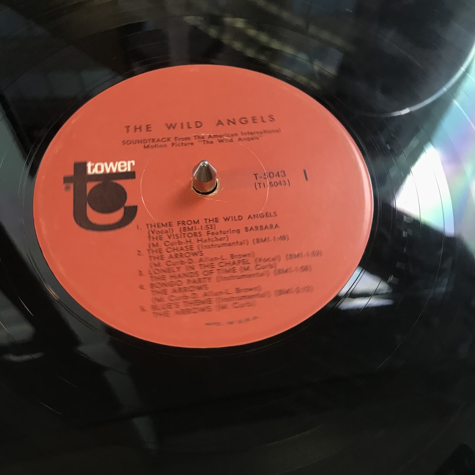 Wild Angels - Music From The Soundtrack Of The Motion Picture - T5043 - Vinyl LP (USED)