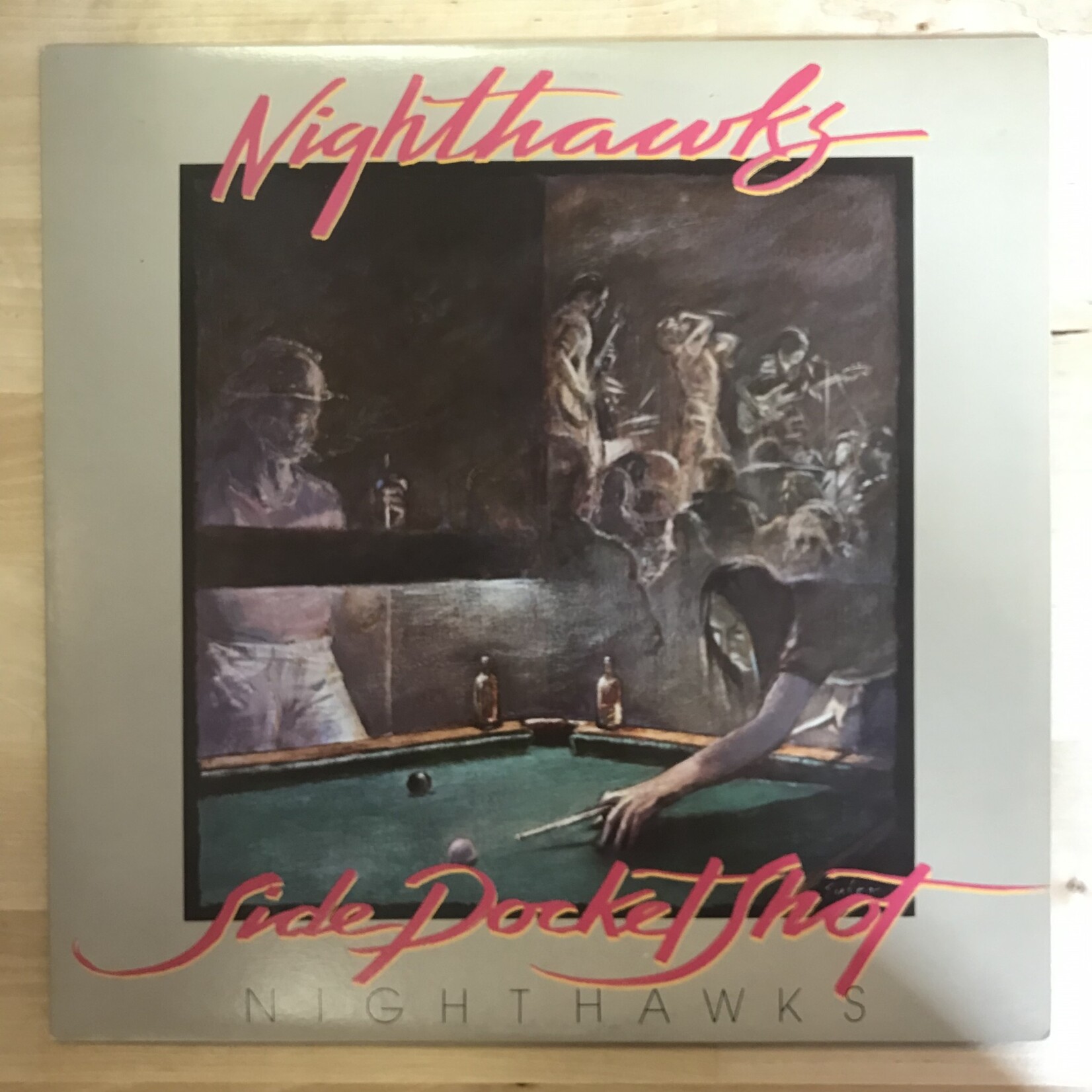 Nighthawks - Side Pocket Shot - AD4115 - Vinyl LP (USED)