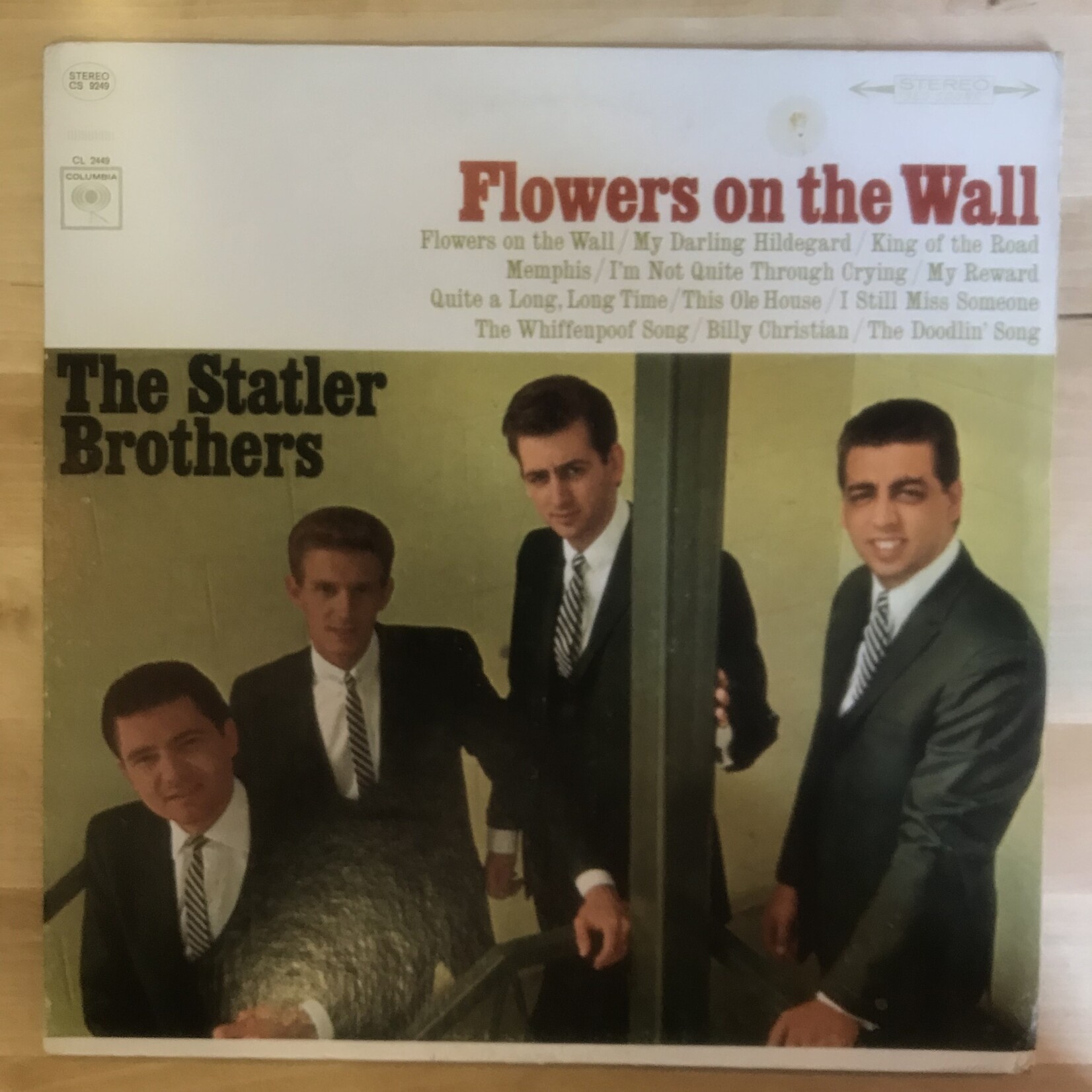 Statler Brothers - Flowers On The Wall - CS9249 - Vinyl LP (USED)