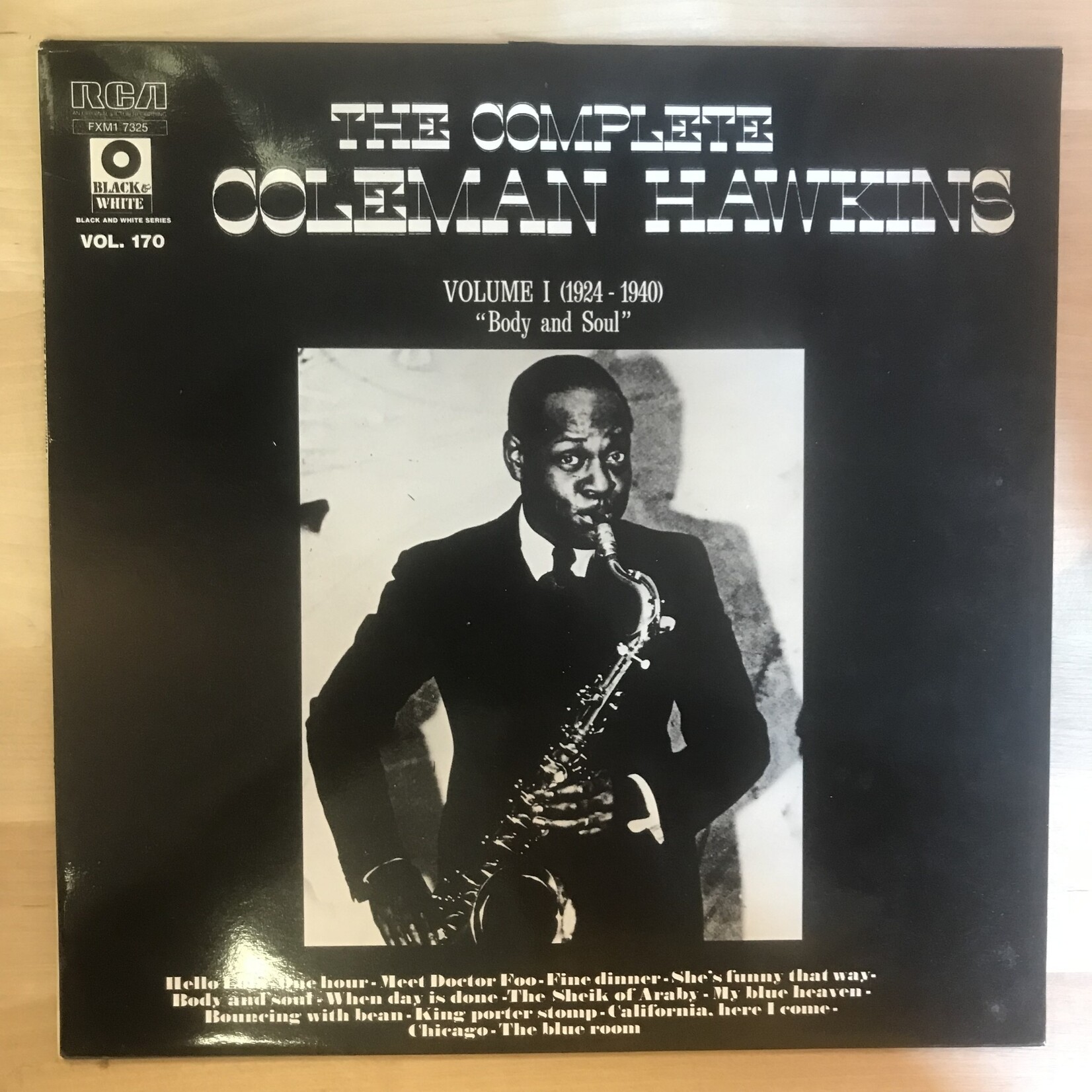 Coleman Hawkins - The Complete Coleman Hawkins: Volume 1 (1929 / 1940) - FXM1 7325 - Vinyl LP (USED - FRANCE)