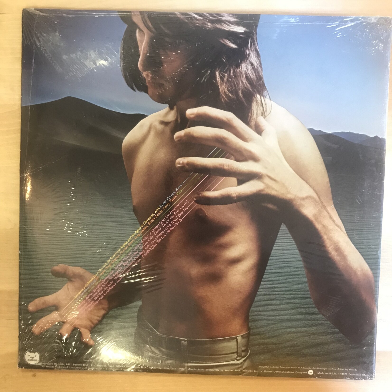 Todd Rundgren - Back To The Bars (PROMO) - 2BRX 6986 - Vinyl LP (USED - SEALED)