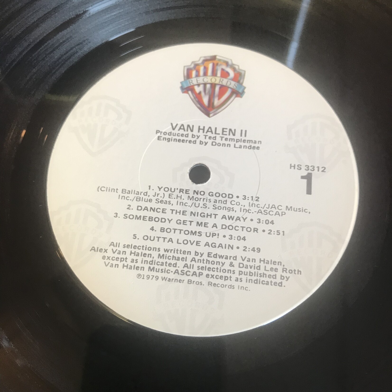 Van Halen - II - HS3312 - Vinyl LP (USED)