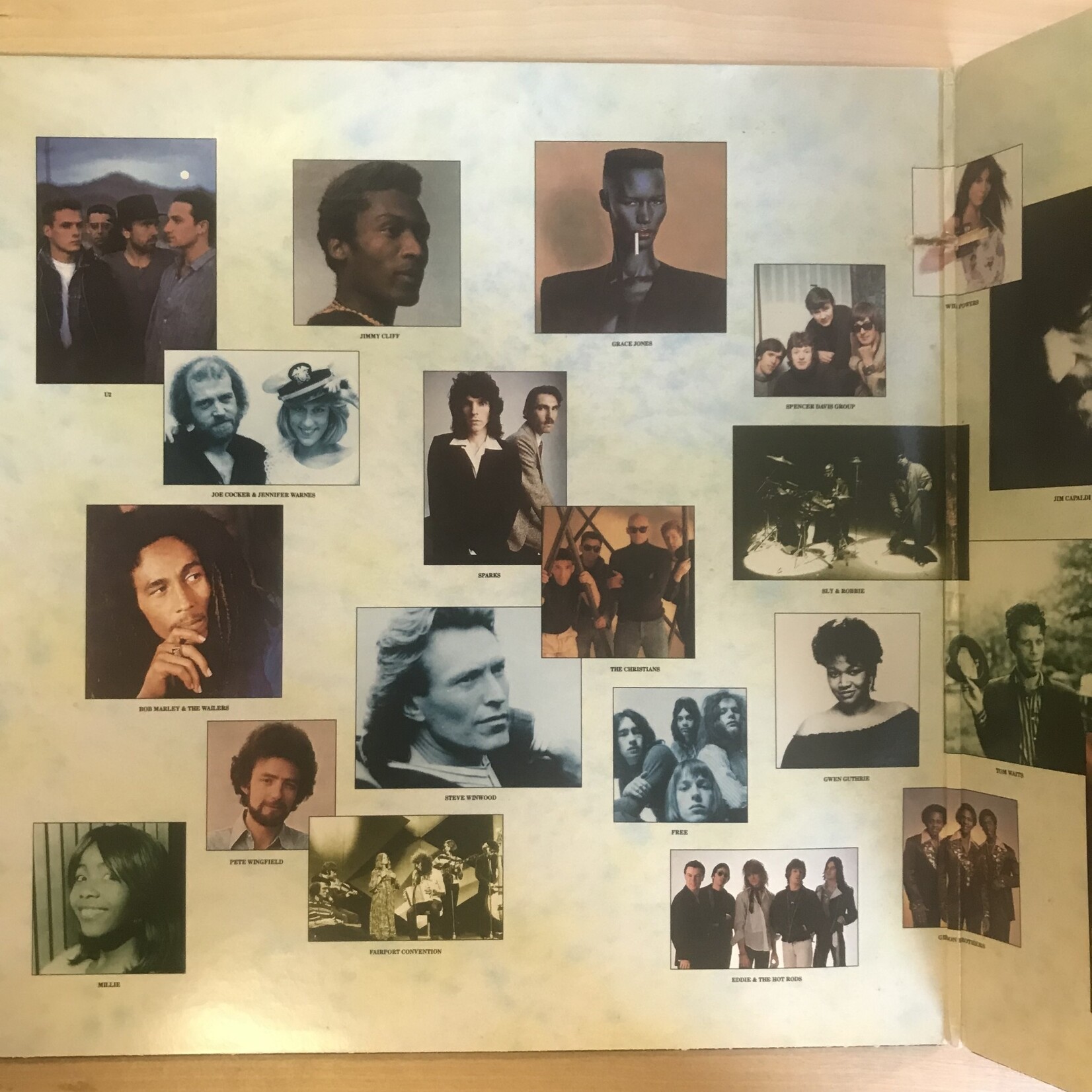 Various - The Island Story: 1962-1987 (PROMO) - 90684 1 - Vinyl LP (USED)