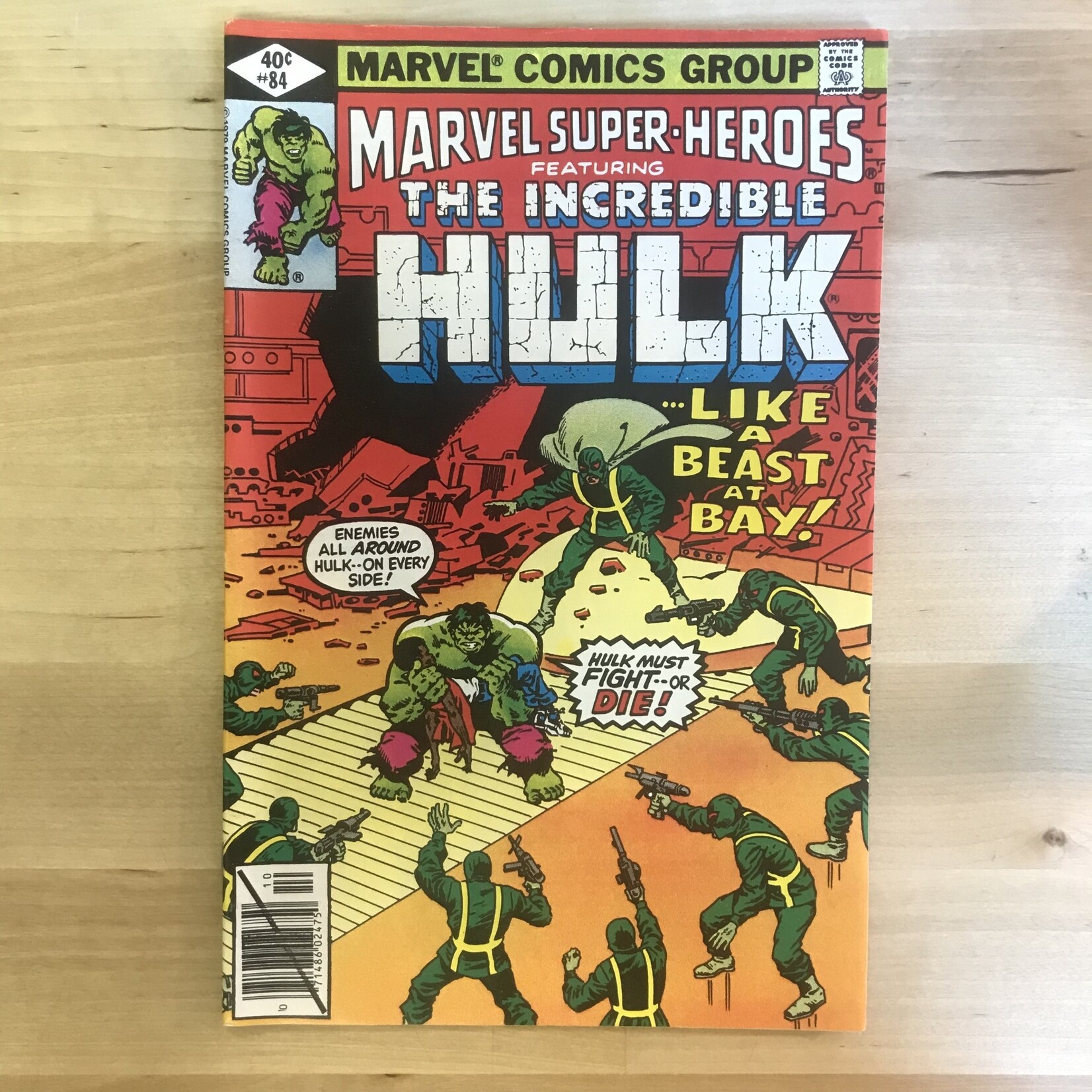Marvel Super-Heroes - #84 October 1979 - Comic Book