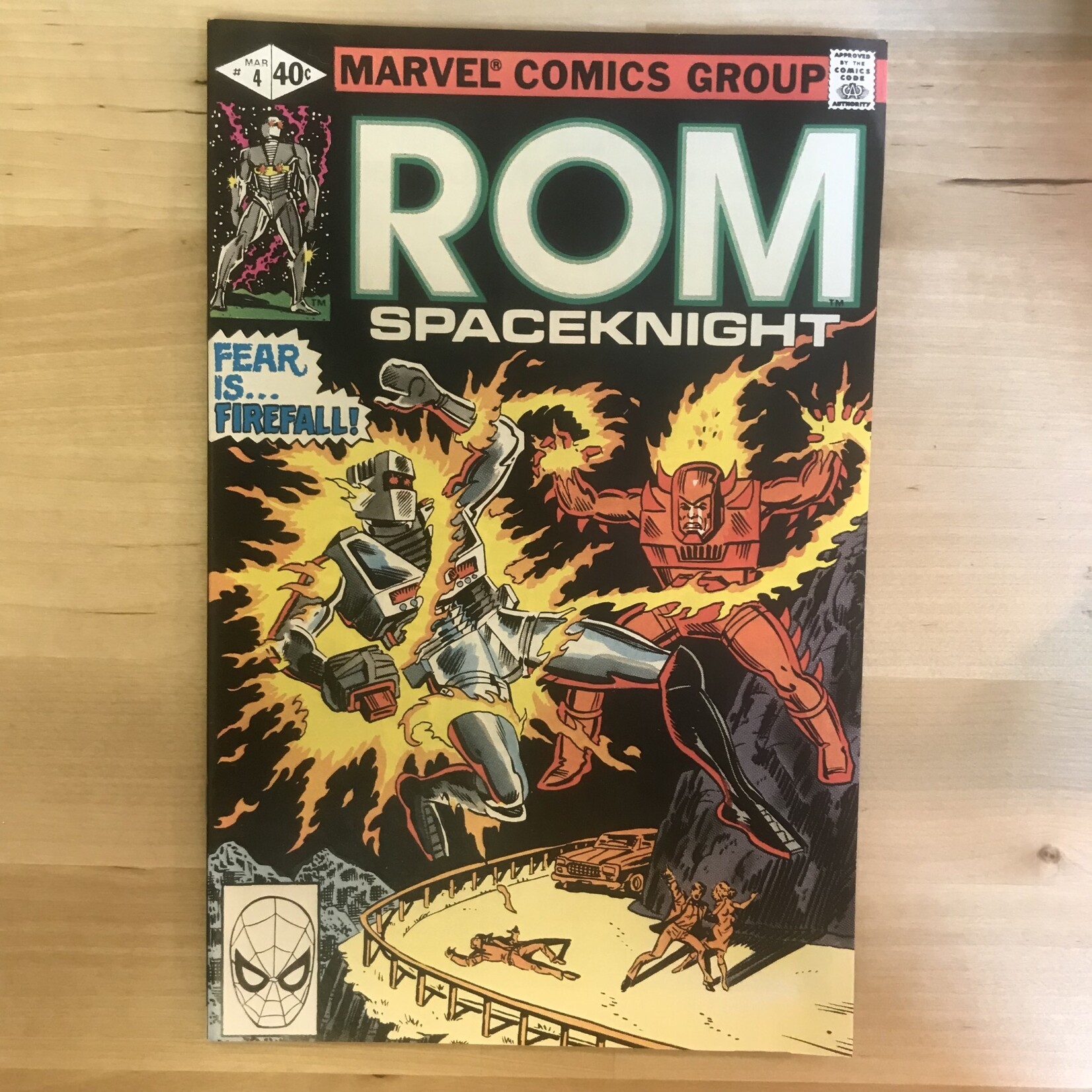 ROM Spaceknight - #04 March 1980 - Comic Book