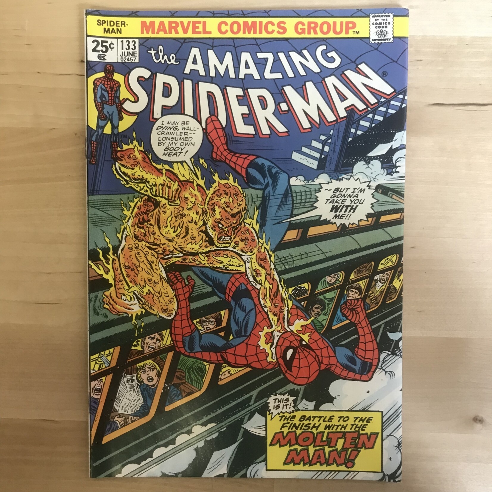 Spider-Man - Amazing Spider-Man - #133 June 1974 - Comic Book