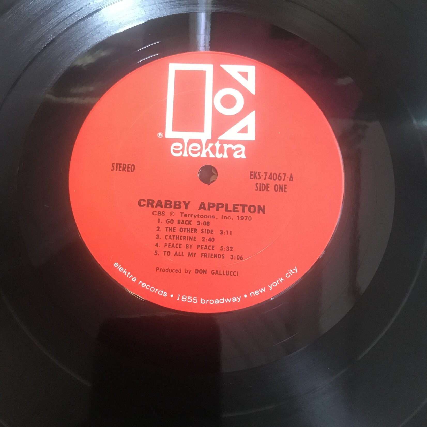Crabby Appleton - Crabby Appleton - EKS 74067 - Vinyl LP (USED)