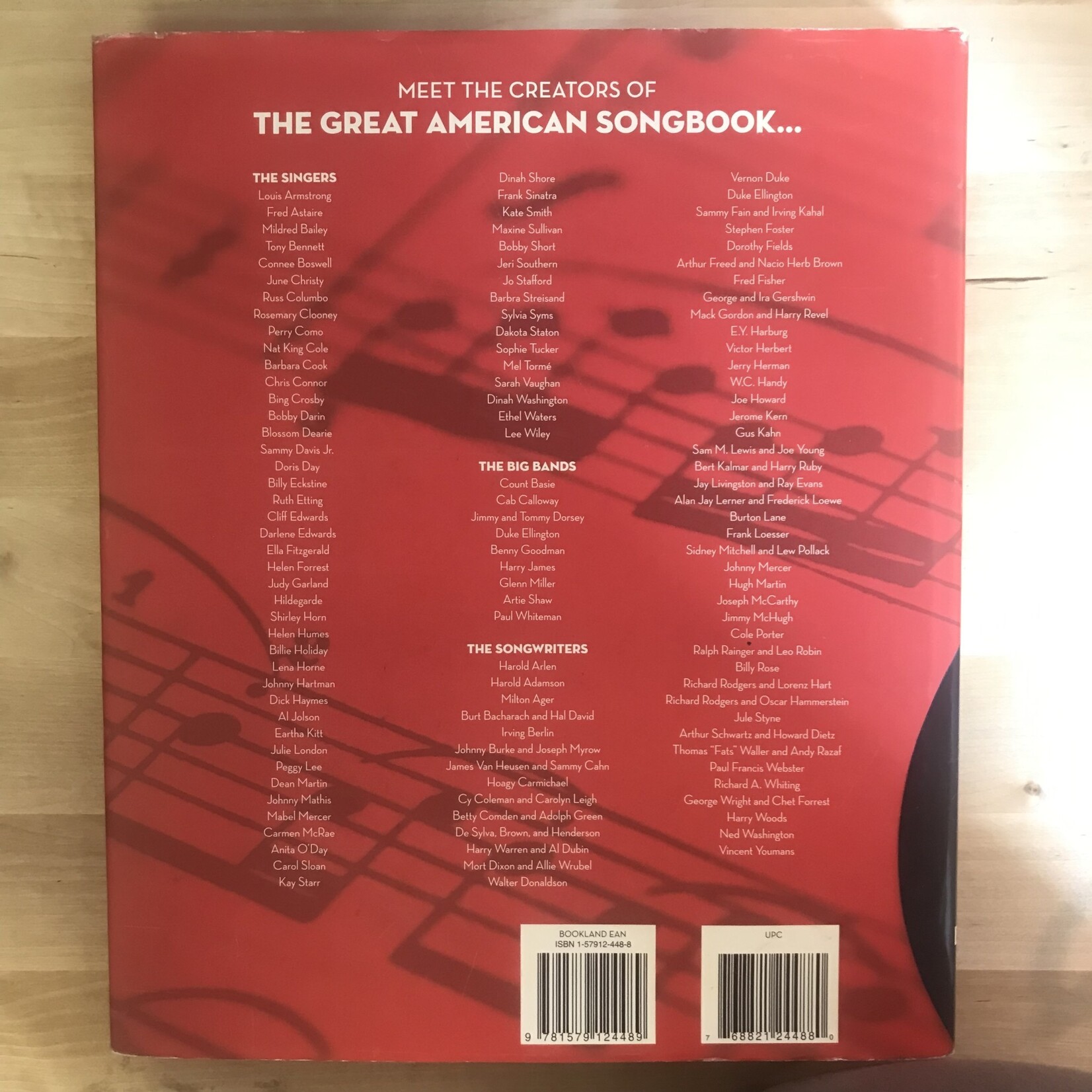 Ken Bloom - The American Songbook - Hardback (USED)