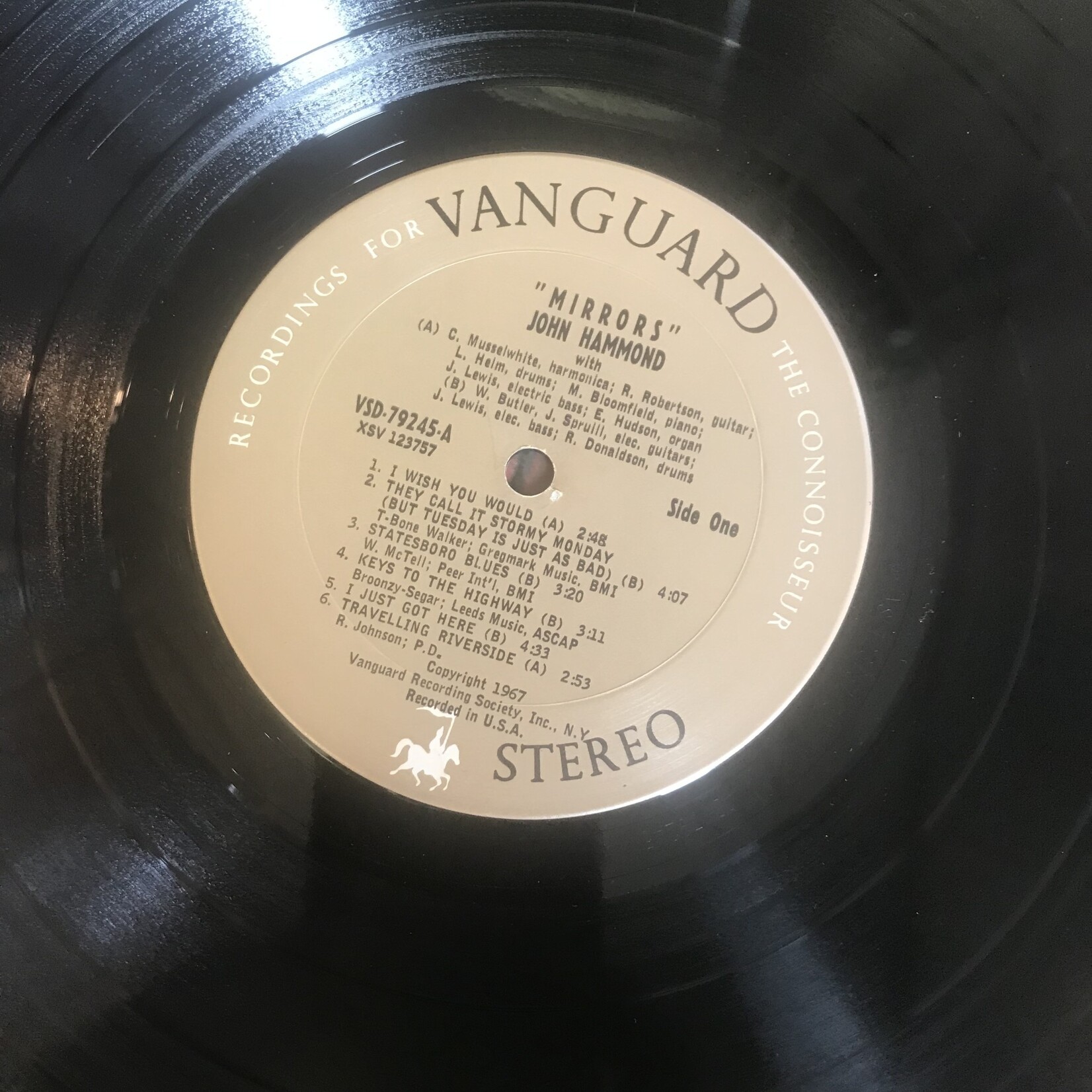 John Hammond - Mirrors - VSD79245 - Vinyl LP (USED)