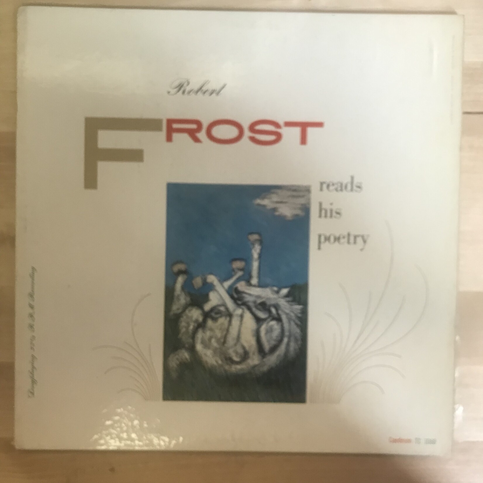 Robert Frost - Reads His Poetry - TC 1060 - Vinyl LP (USED)