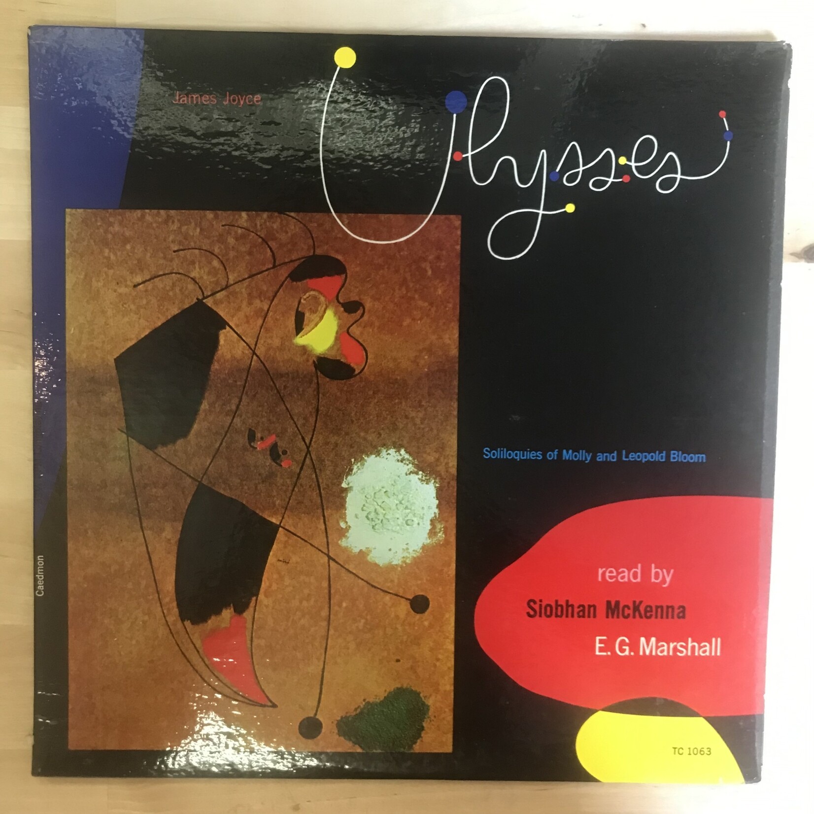 E.G. Marshall, Siobhan McKenna - James Joyce‘s Ulysses - TC 1063 - Vinyl LP (USED)