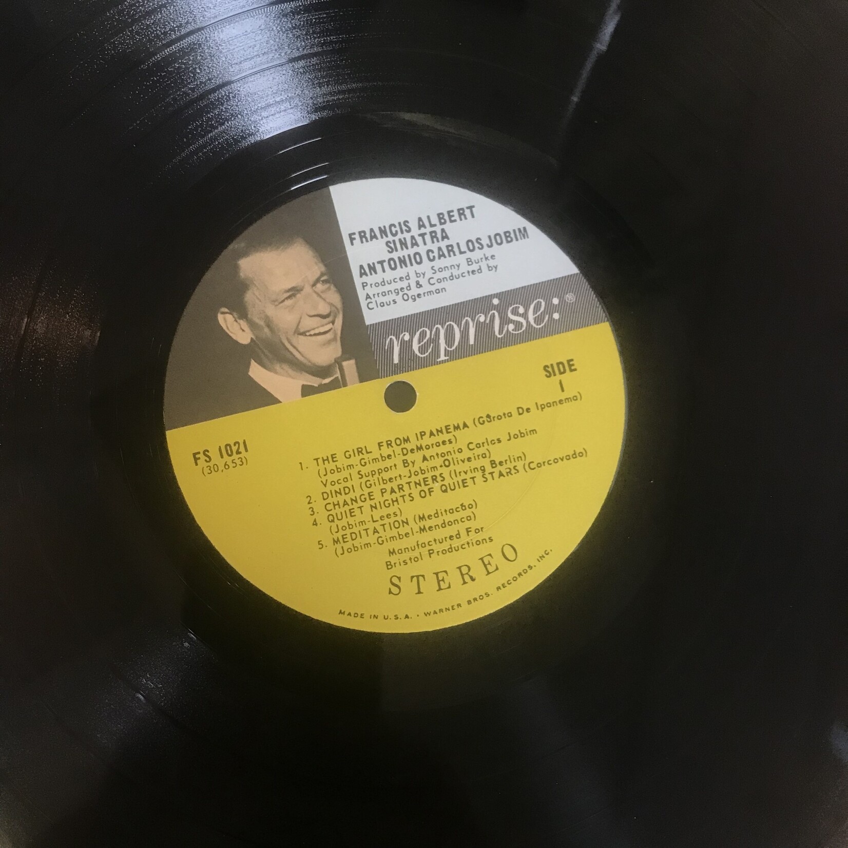 Frank Sinatra - Francis Albert Sinatra & Antonio Carlos Jobim - FS 1021 - Vinyl LP (USED)