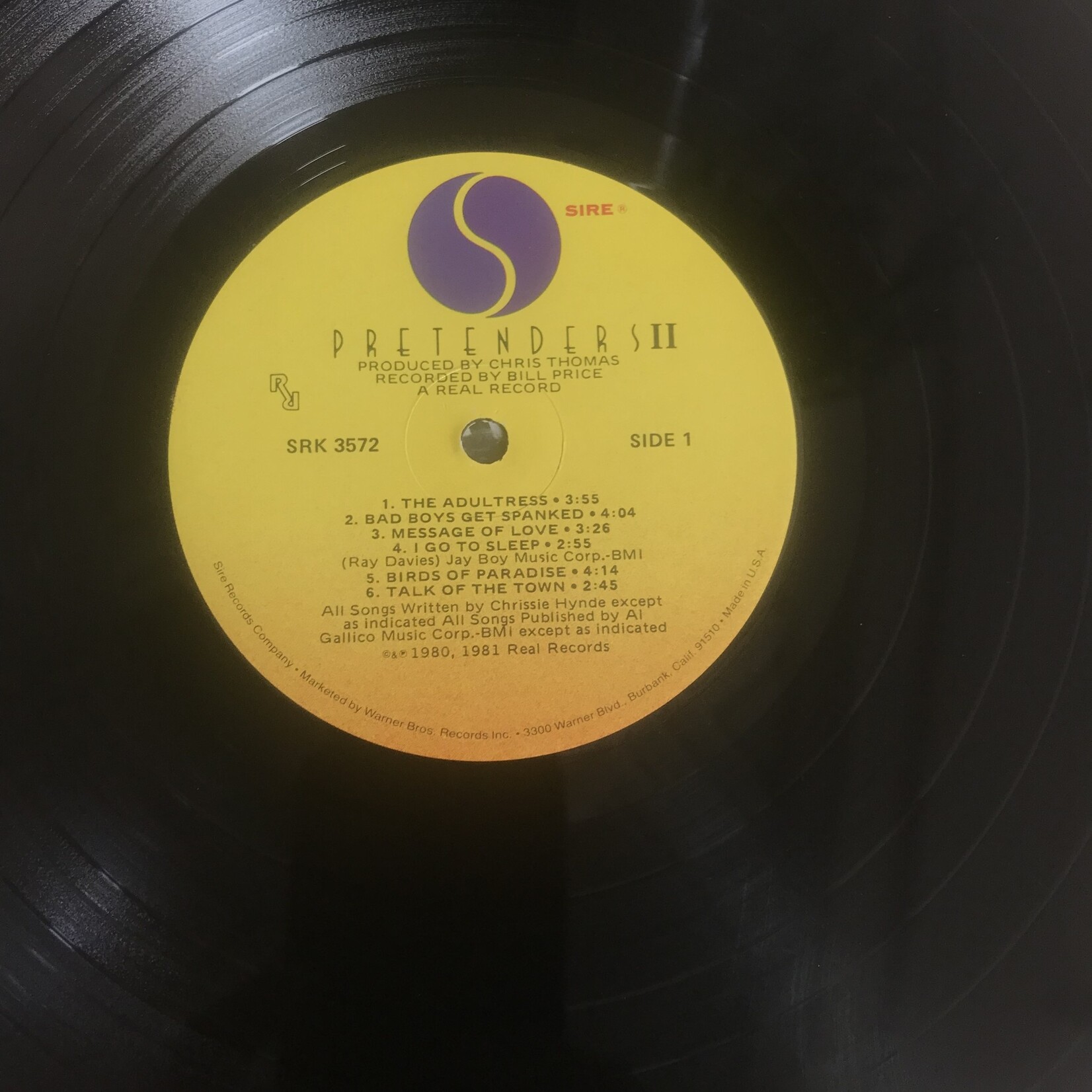 Pretenders - Pretenders II - SRK 3572 - Vinyl LP (USED)