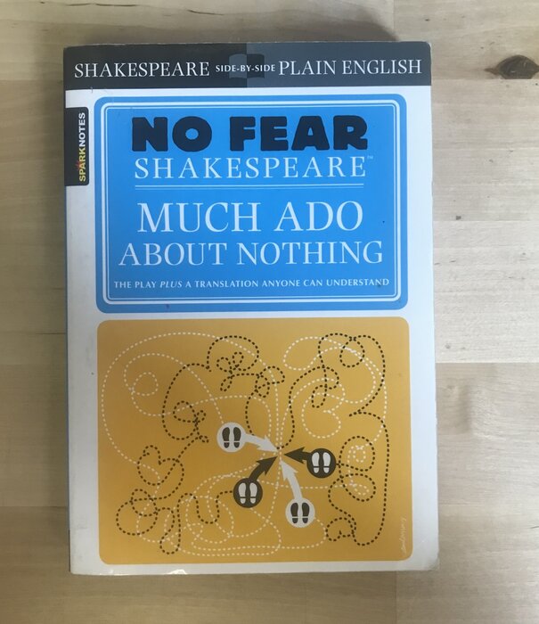 William Shakespeare - No Fear Shakespeare: Much Ado About Nothing - Paperback (USED)