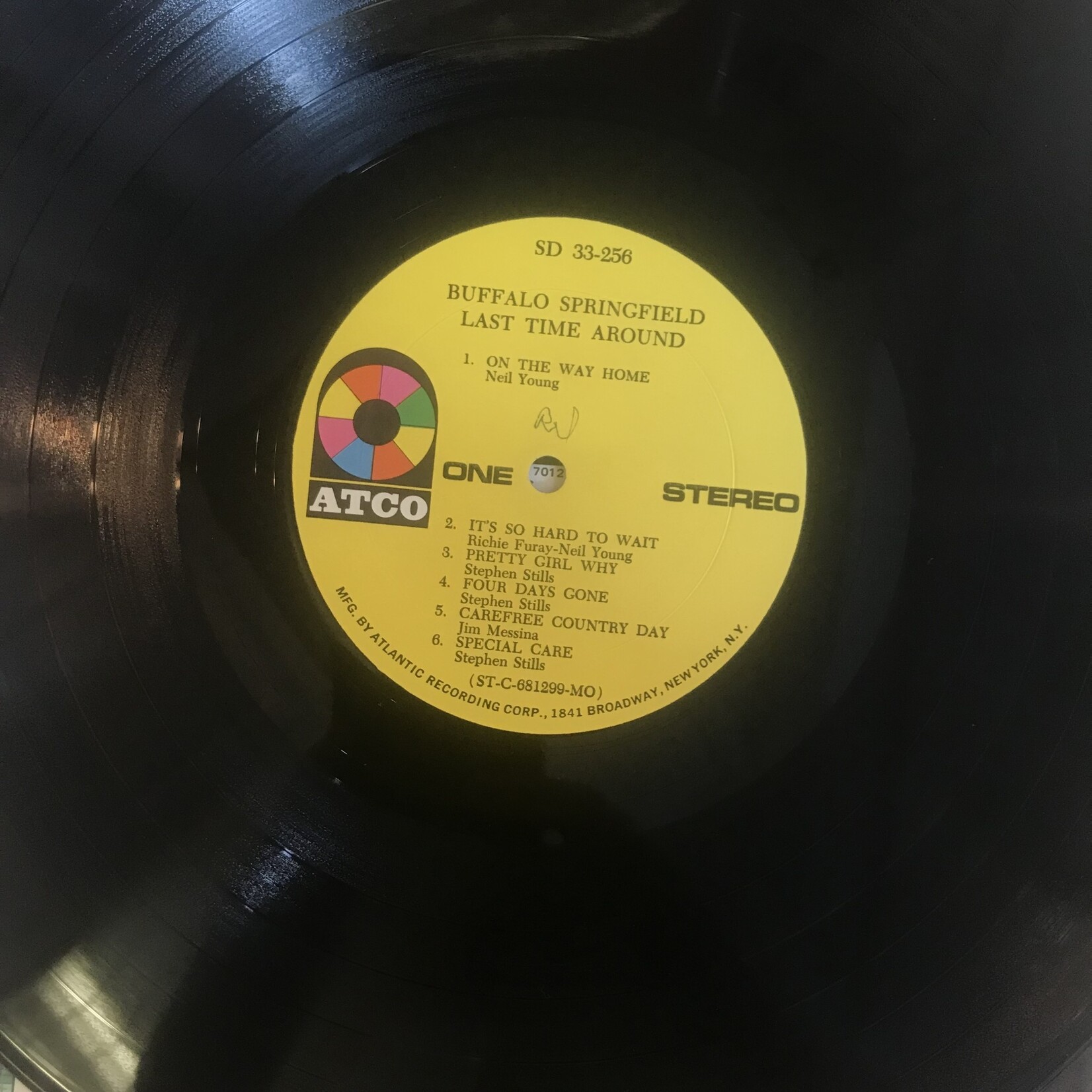 Buffalo Springfield - Last Time Around - SD 33 356 - Vinyl LP (USED - RE)
