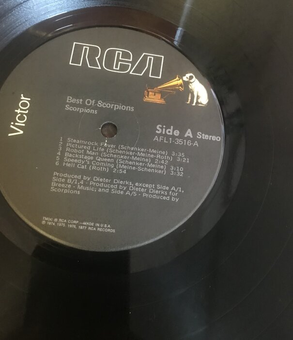 Scorpions - Best Of - AFL1 3516 - Vinyl LP (USED)