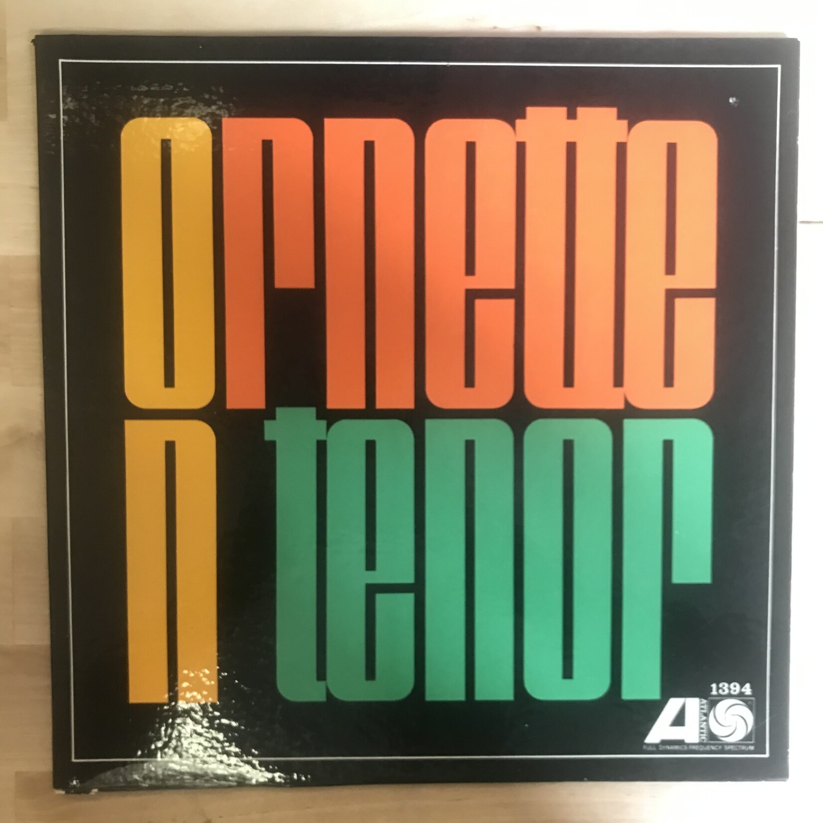 Ornette Coleman - Ornette On Tenor (MONO) - SD 1394 - Vinyl LP (USED)