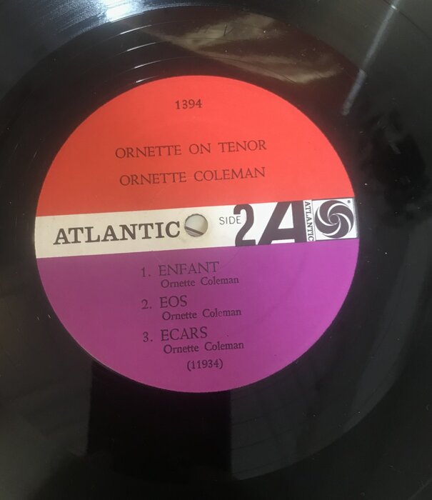 Ornette Coleman - Ornette On Tenor (MONO) - SD 1394 - Vinyl LP (USED)