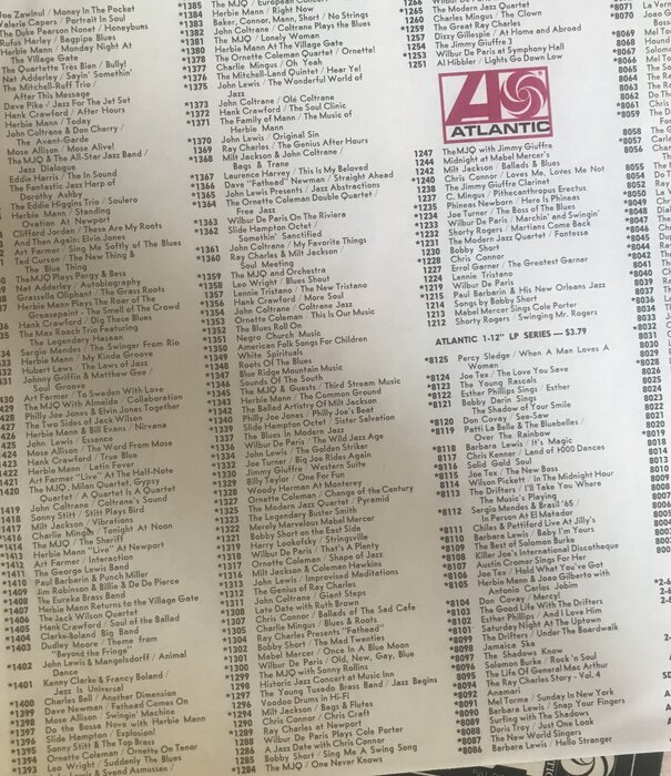 Ornette Coleman - Ornette On Tenor (MONO) - SD 1394 - Vinyl LP (USED)