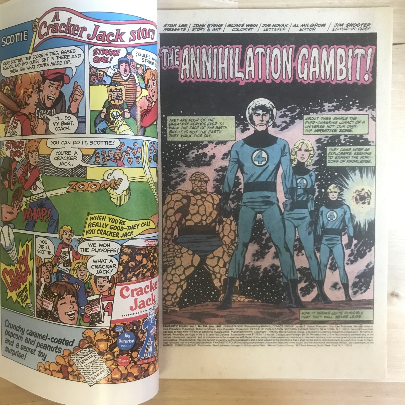 Fantastic Four - #256 July 1983 - Comic Book