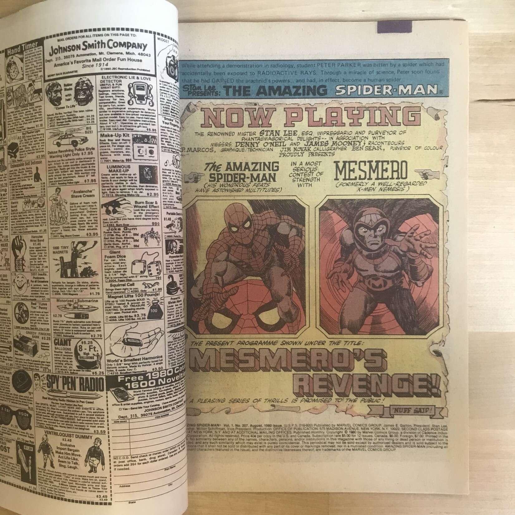 Spider-Man - Amazing Spider-Man - #207 August 1980 - Comic Book
