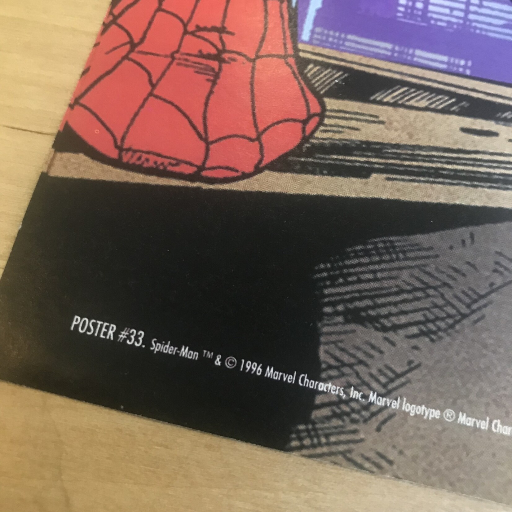 Spider-Man (Twin Towers) / X-Men - Double-Sided Poster (USED)