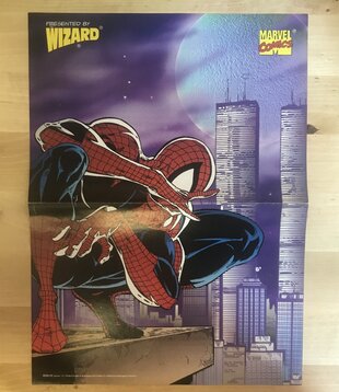 Spider-Man (Twin Towers) / X-Men - Double-Sided Poster (USED)