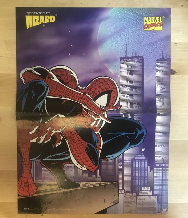Spider-Man (Twin Towers) / X-Men - Double-Sided Poster (USED)