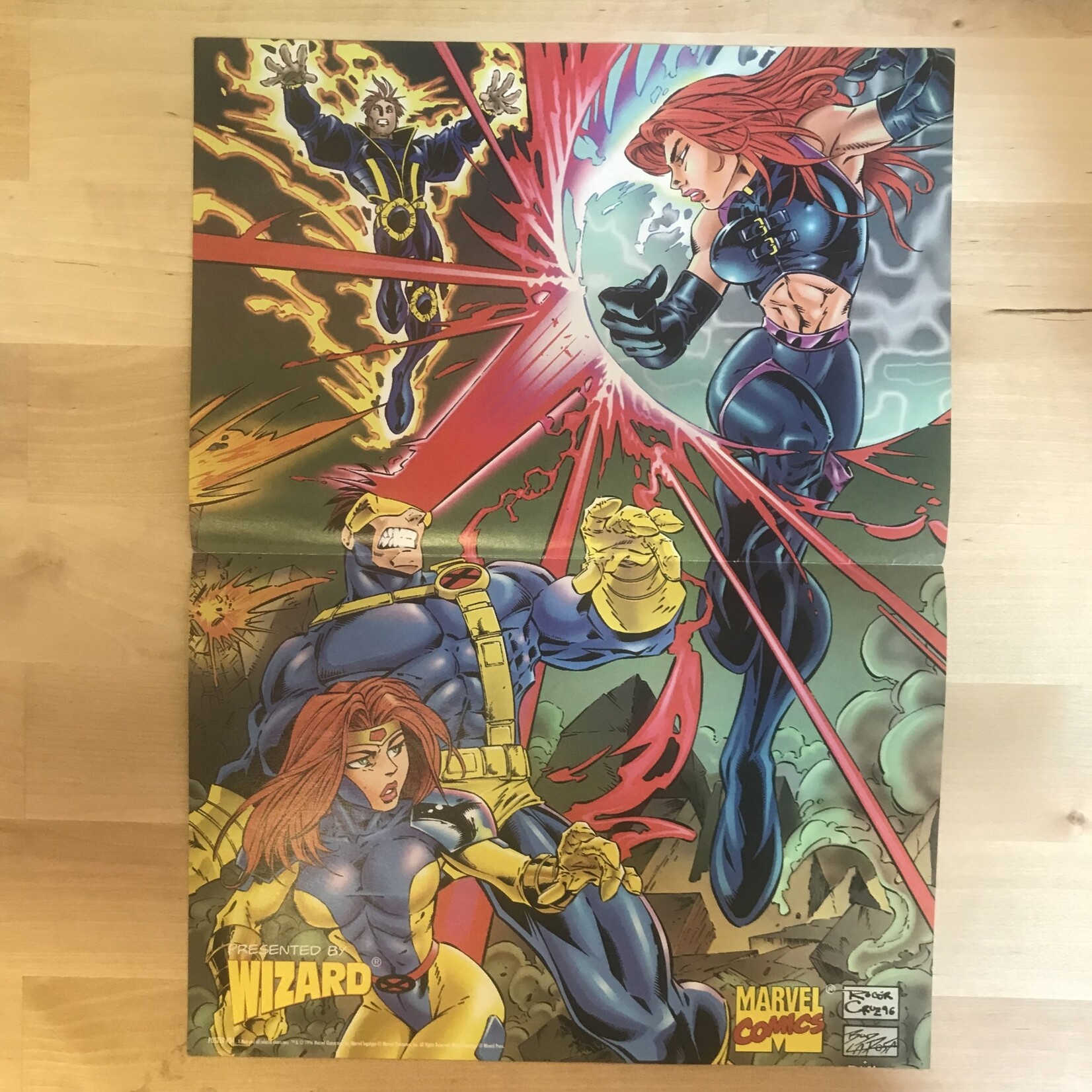 Spider-Man (Twin Towers) / X-Men - Double-Sided Poster (USED)