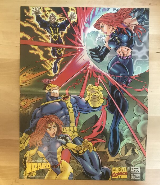 Spider-Man (Twin Towers) / X-Men - Double-Sided Poster (USED)