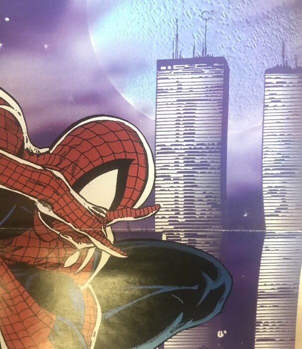 Spider-Man (Twin Towers) / X-Men - Double-Sided Poster (USED)