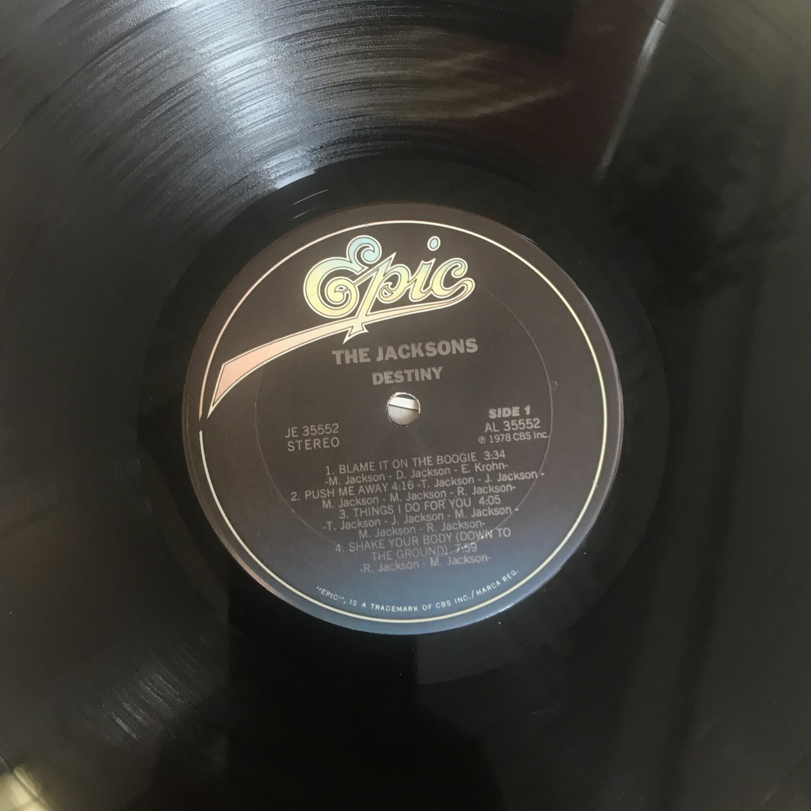 Jacksons - Destiny - JE35552 - Vinyl LP (USED)