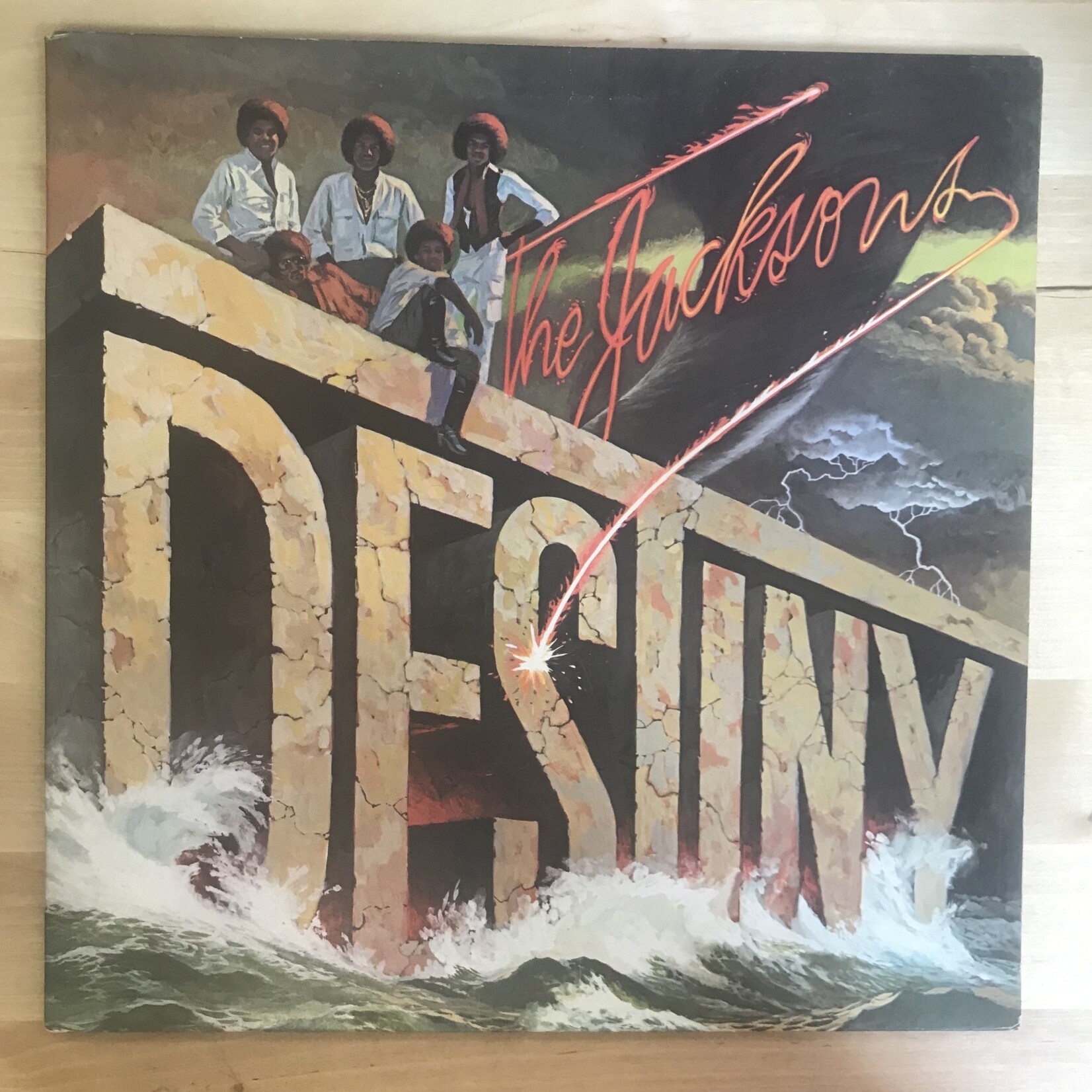 Jacksons - Destiny - JE35552 - Vinyl LP (USED)