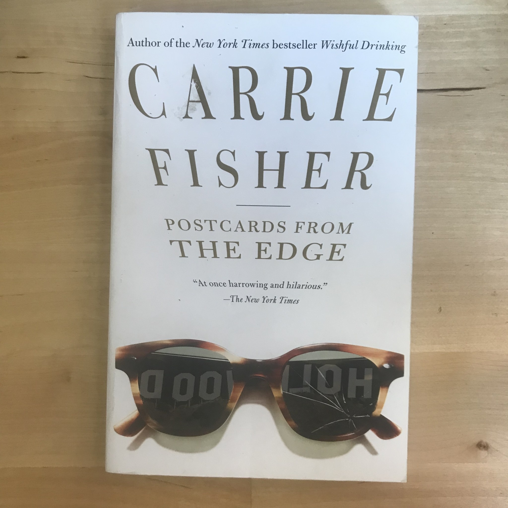 【限定販売】 Carrie Fisher - Postcards From The Edge - Paperback (USED 洋書