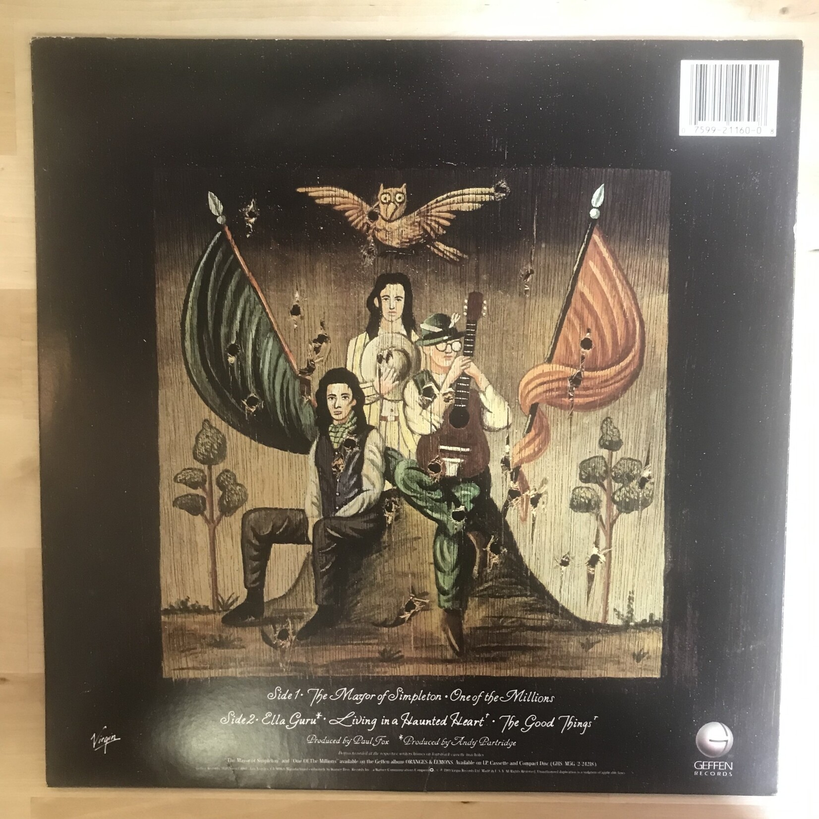 XTC - The Mayor Of Simpleton - 0 21160 - Vinyl EP (USED)