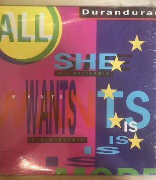 Duran Duran - All She Wants Is - V15434 - Vinyl 12-Inch Single