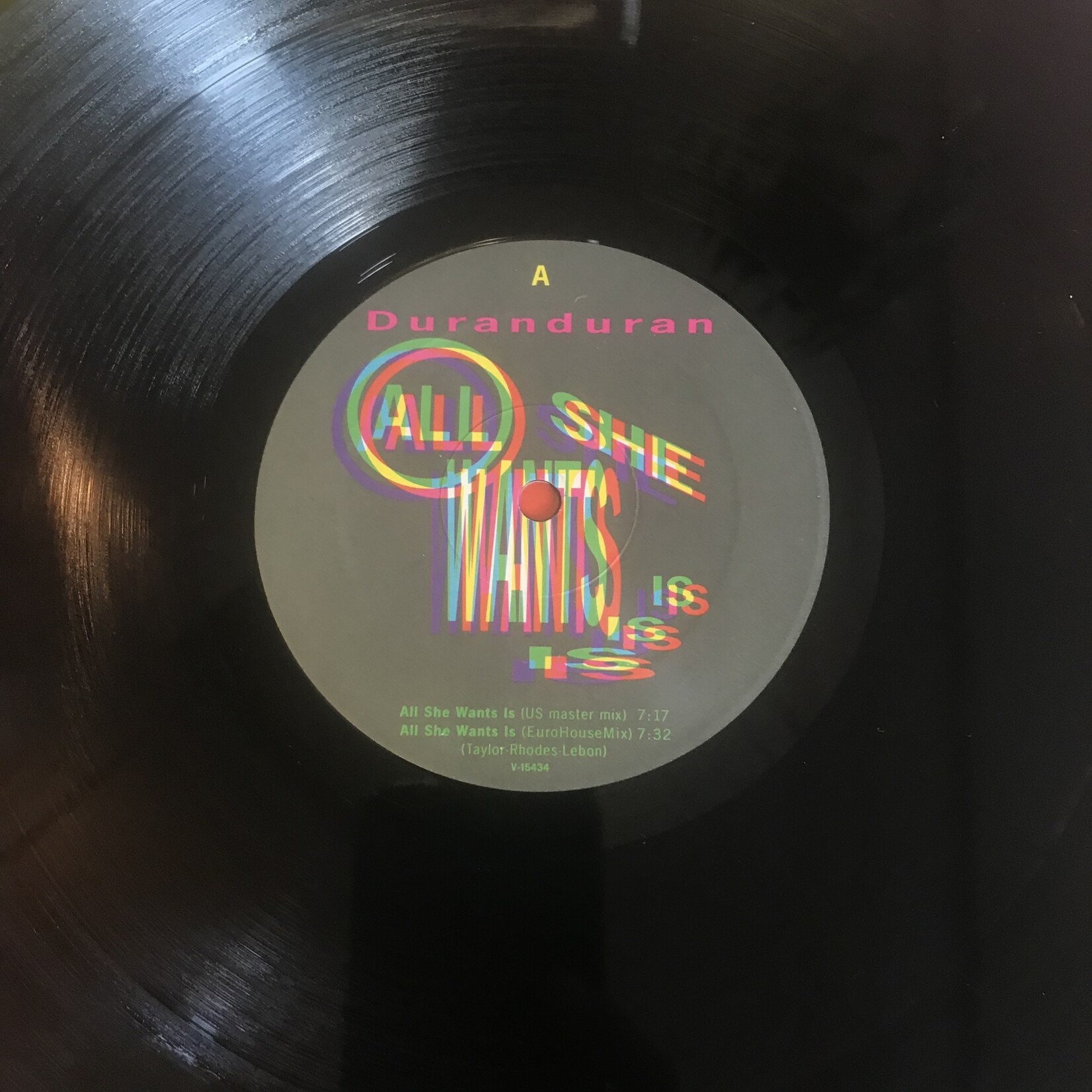 Duran Duran - All She Wants Is - V15434 - Vinyl 12-Inch Single