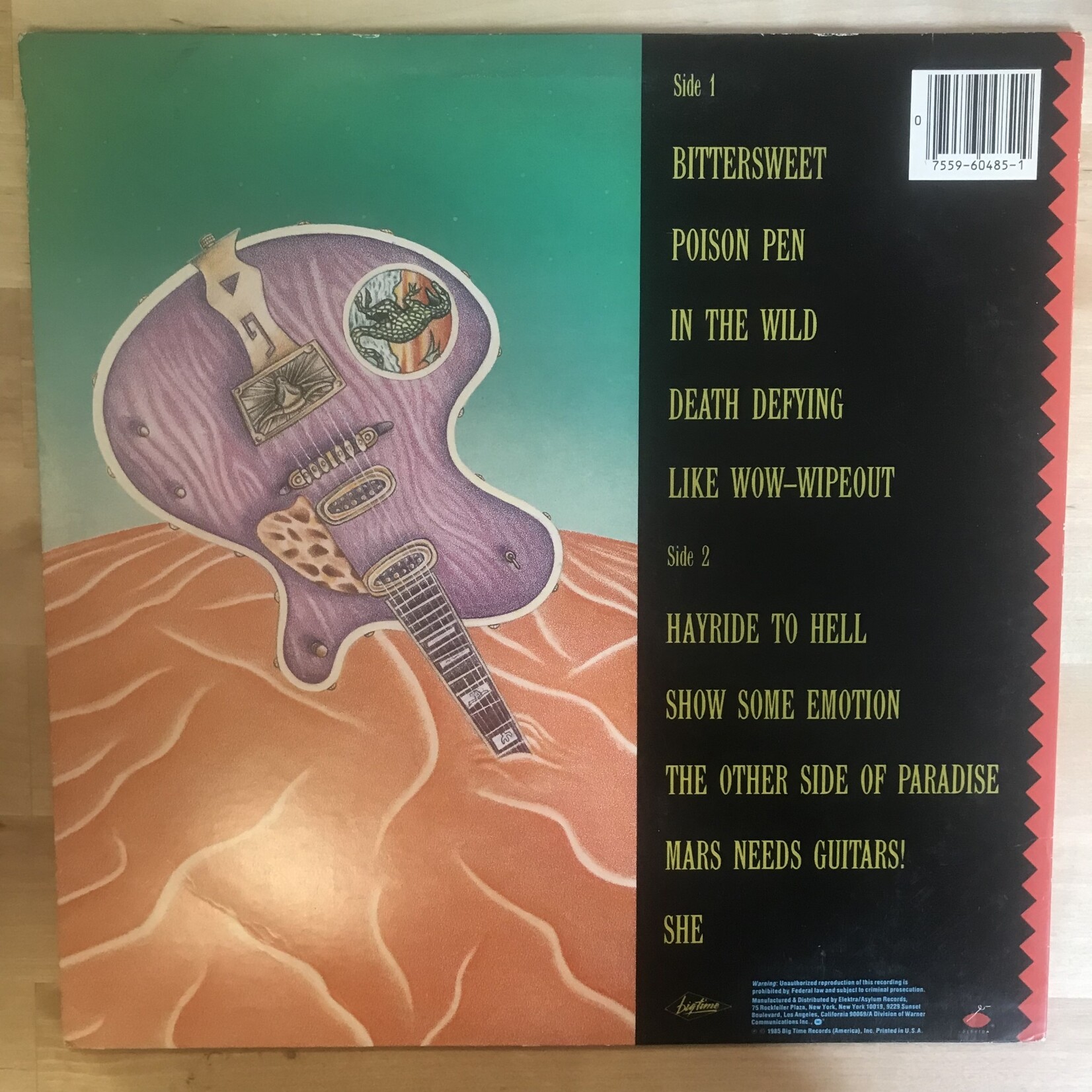 Hoodoo Gurus - Mars Needs Guitars - 60485 - Vinyl LP (USED)