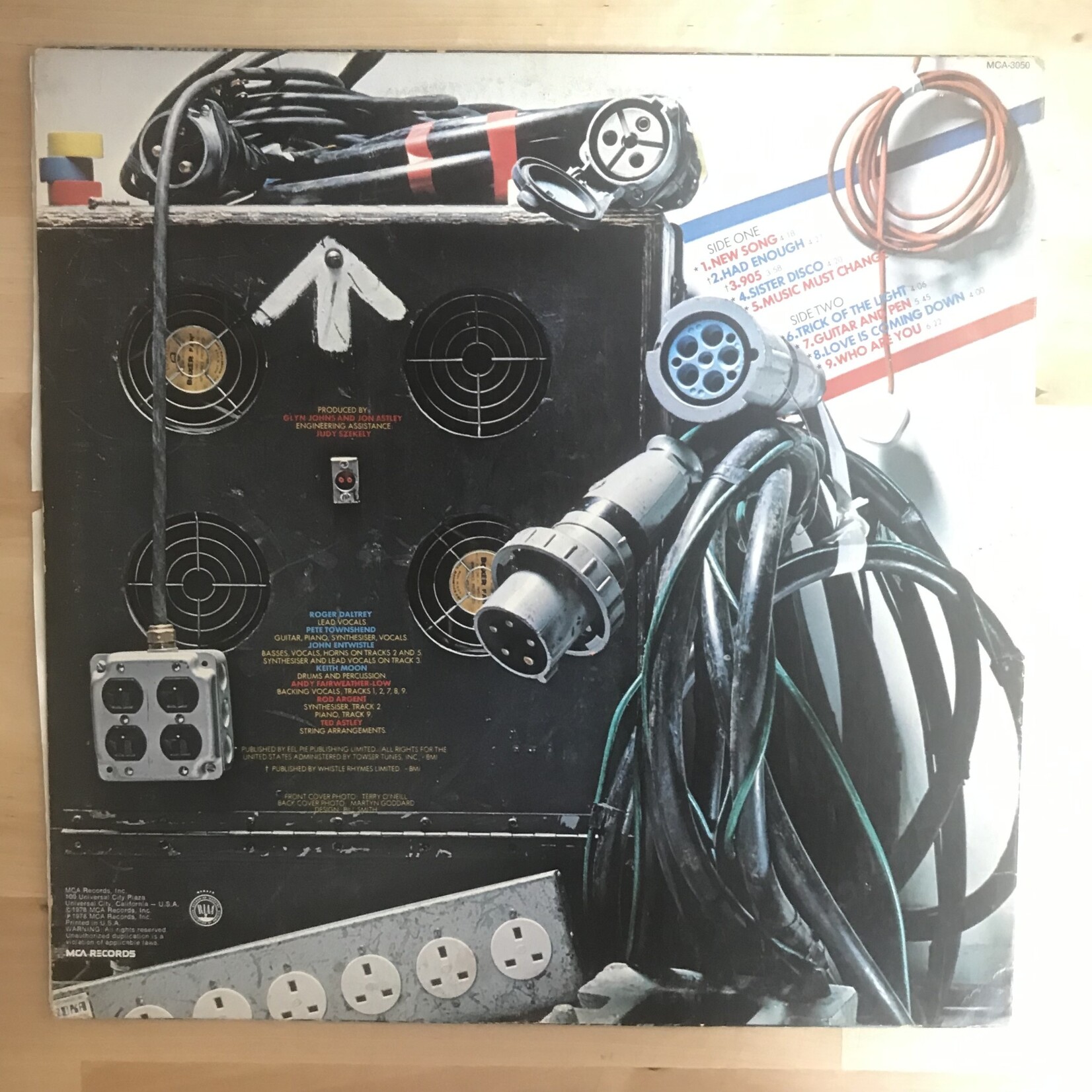 Who - Who Are You - MCA 3050 - Vinyl LP (USED)