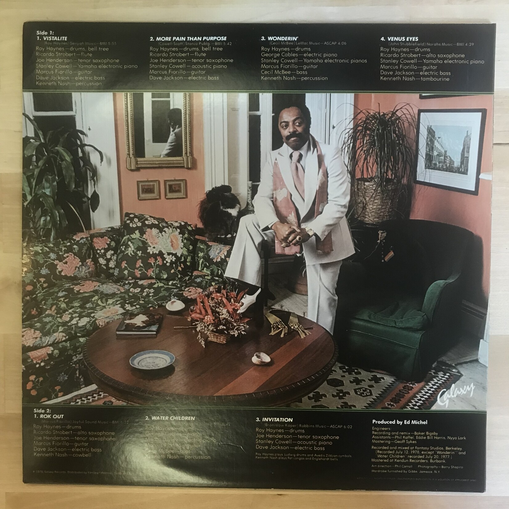 Roy Haynes - Vistalite - GXY5116 - Vinyl LP (USED)