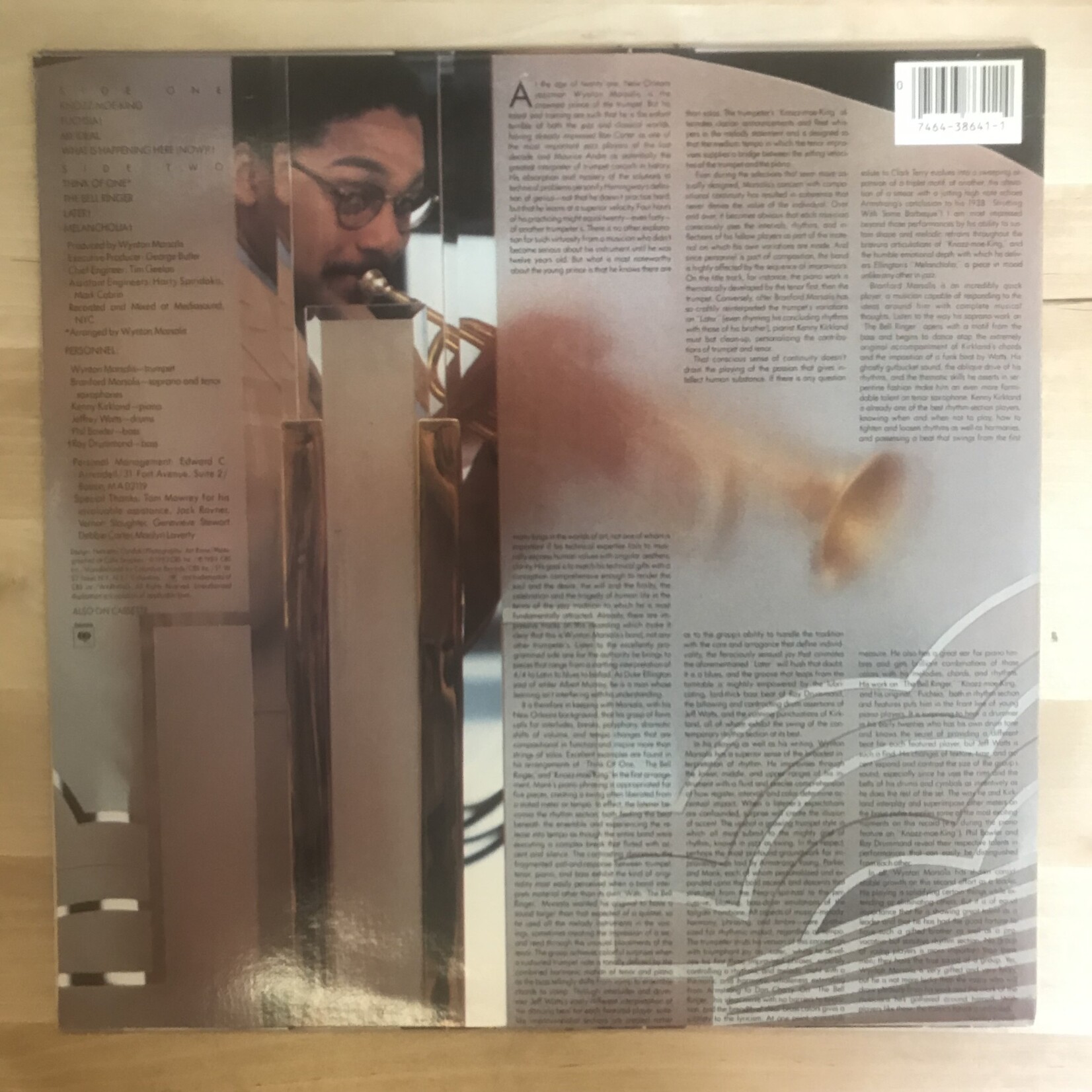 Wynton Marsalis - Think Of One - FC38641 - Vinyl LP (USED)