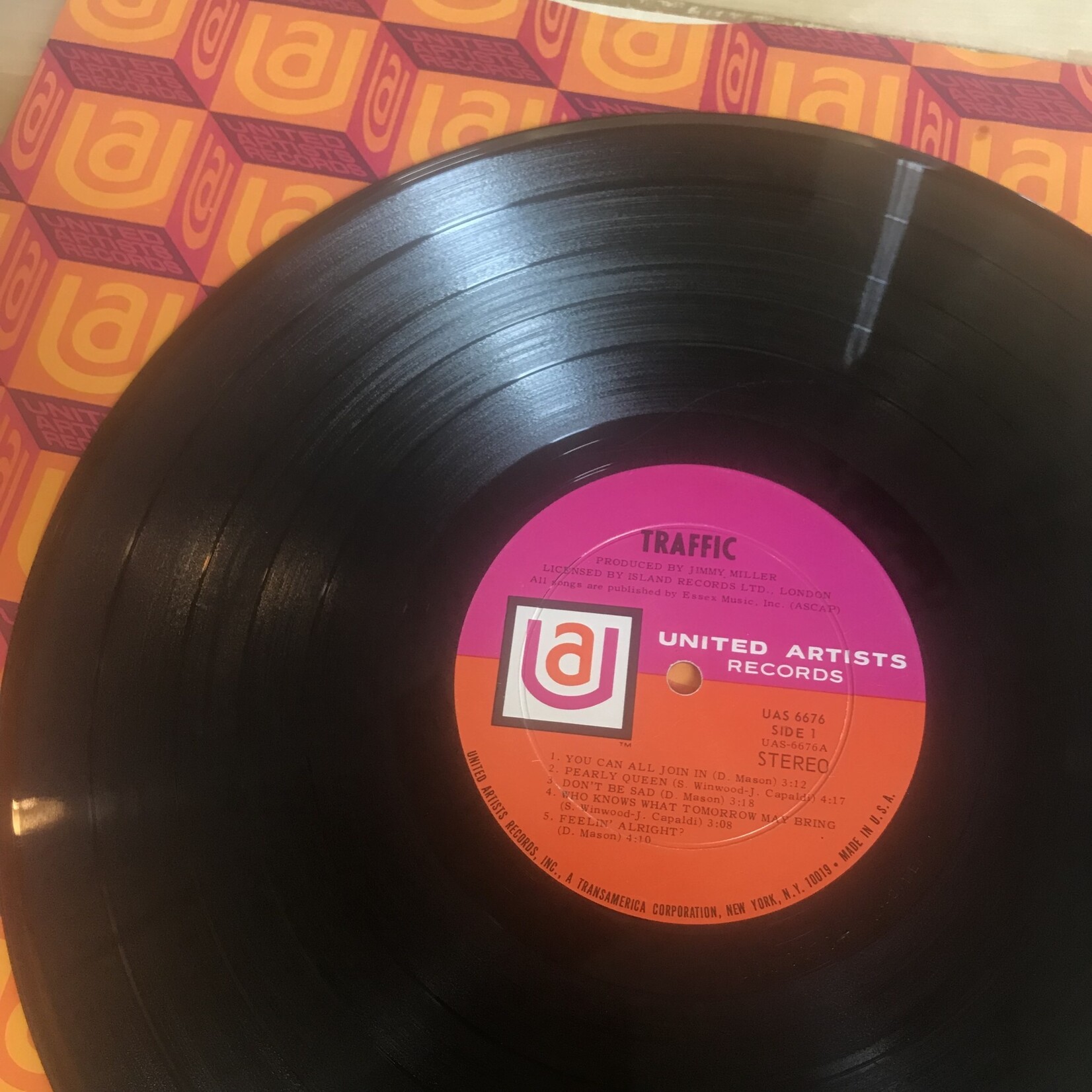 Traffic - Traffic - UAS6676 - Vinyl LP (USED)