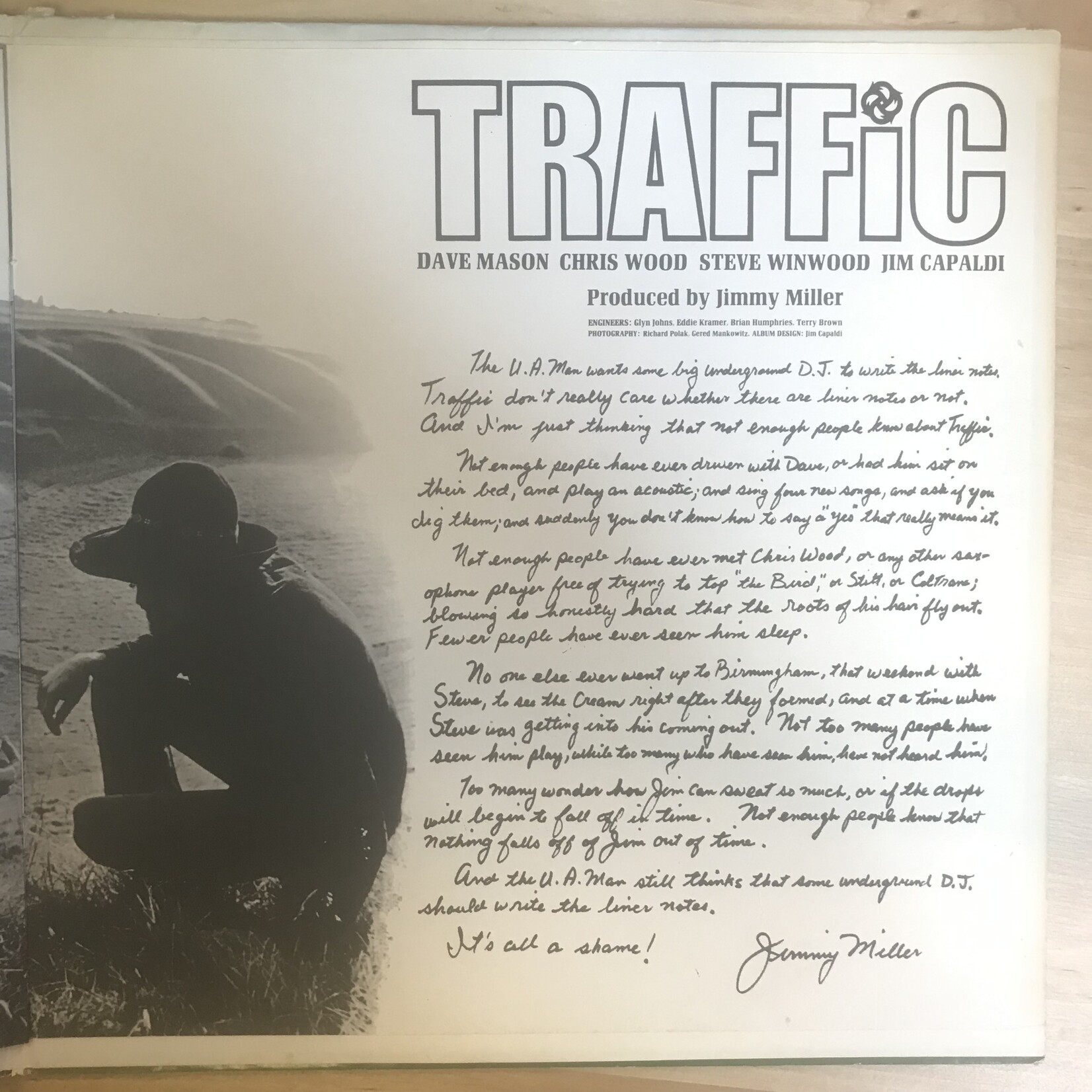 Traffic - Traffic - UAS6676 - Vinyl LP (USED)