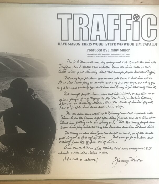 Traffic - Traffic - UAS6676 - Vinyl LP (USED)