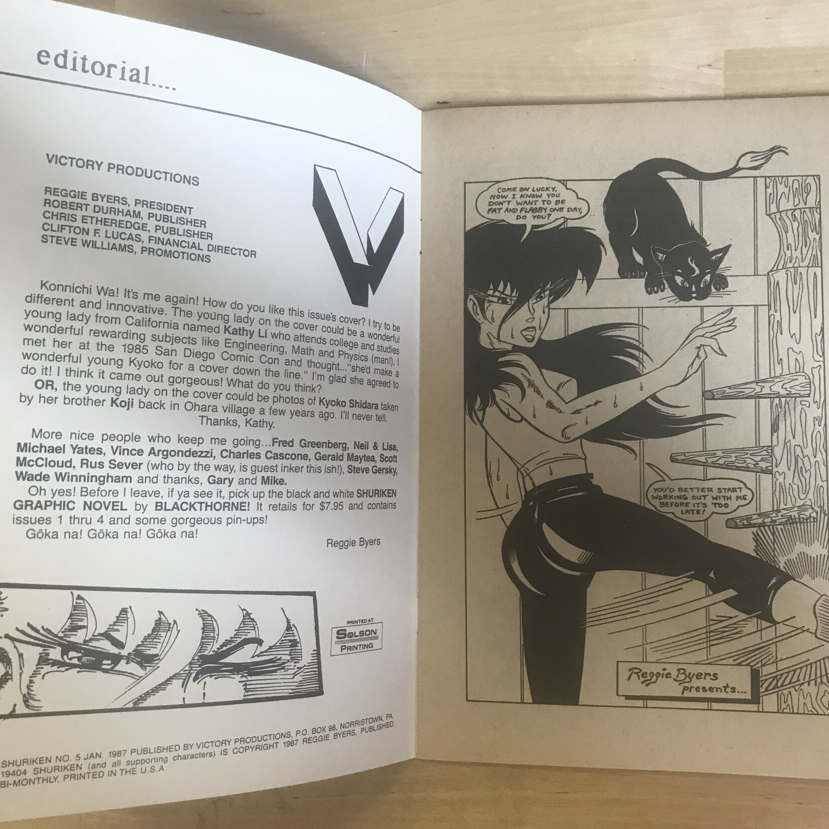 Shuriken - #05 January 1987 - Comic Book