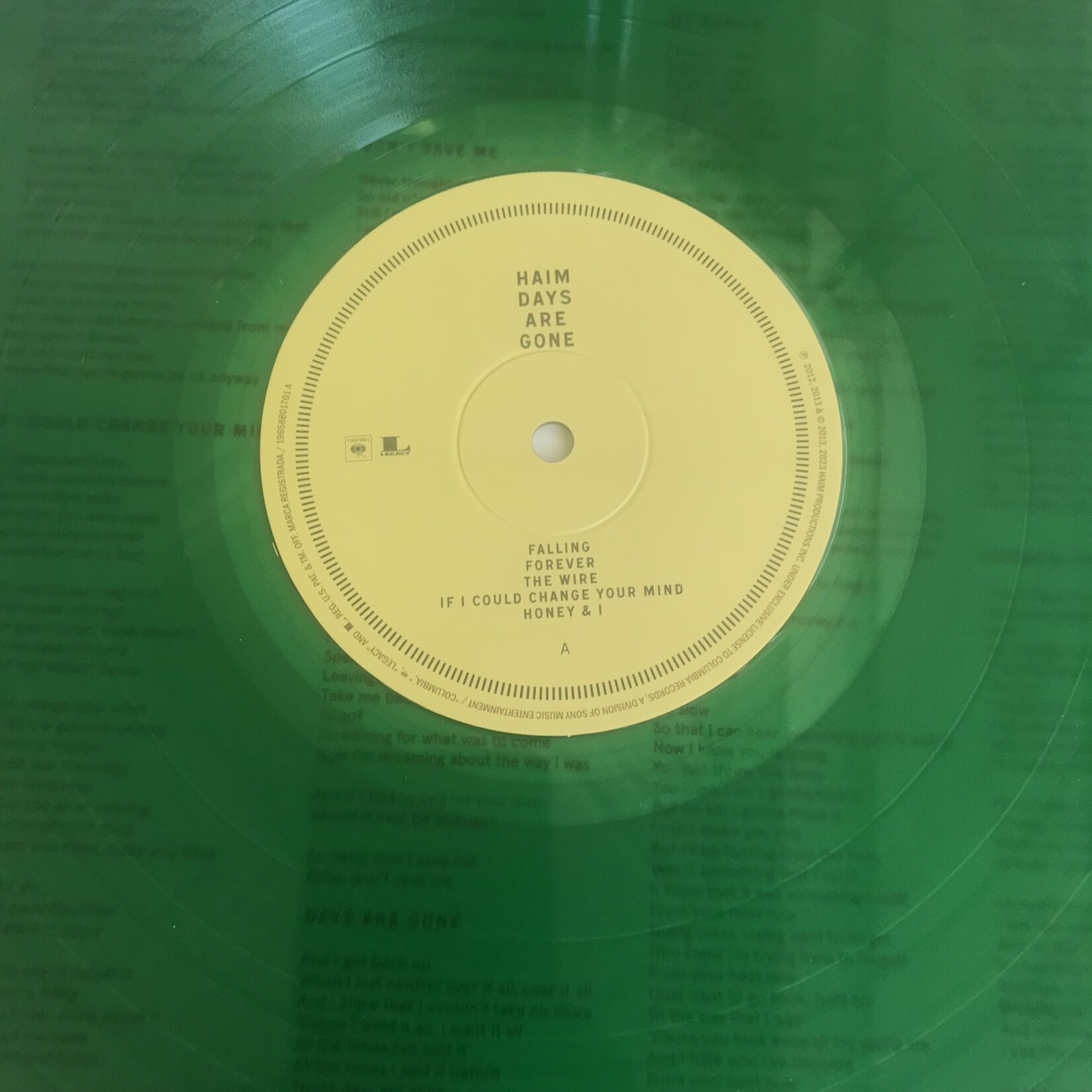 Haim - Days Are Gone (2023 Green) - Vinyl LP (USED)