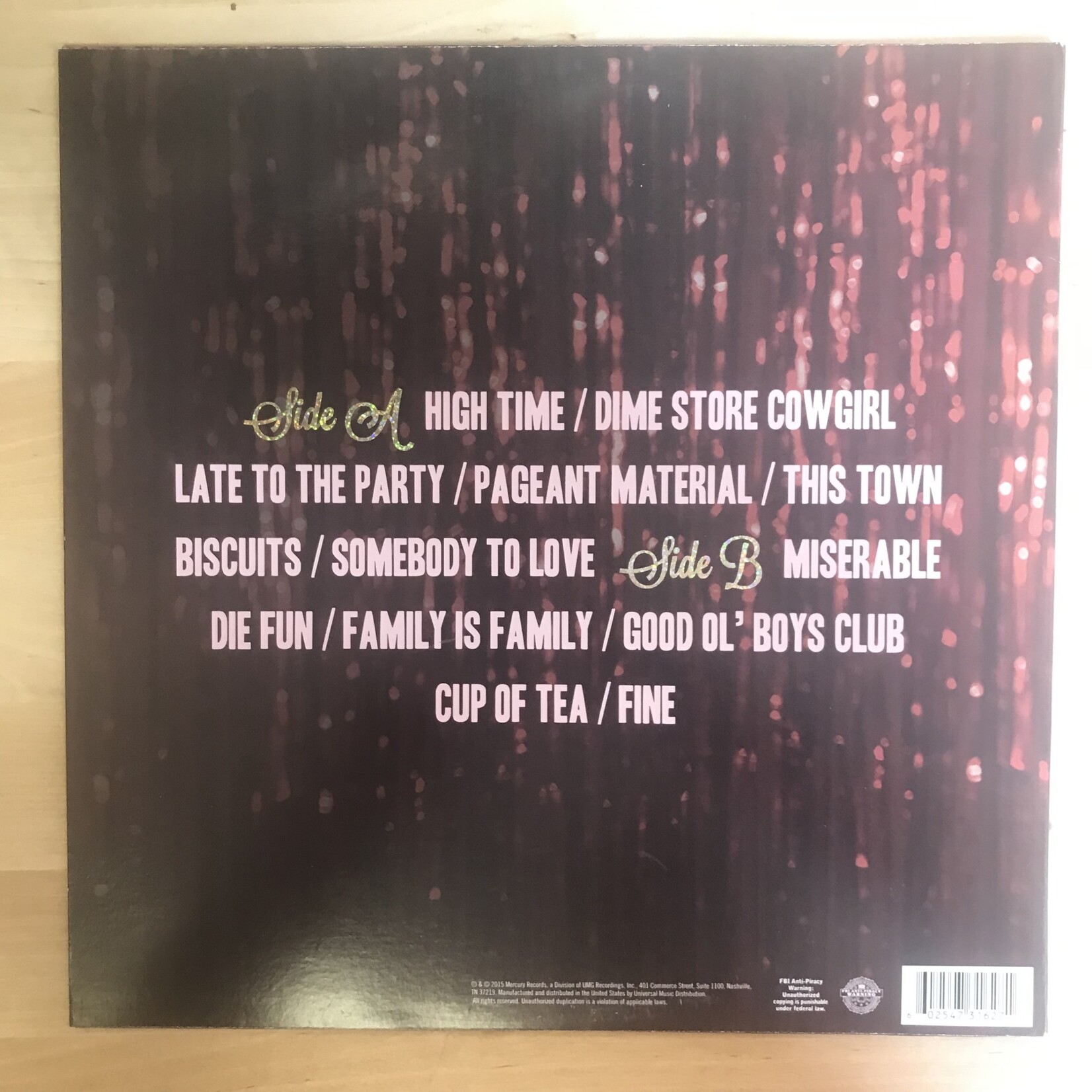 Kacey Musgraves - Pageant Material - B0022816 - Vinyl LP (USED)