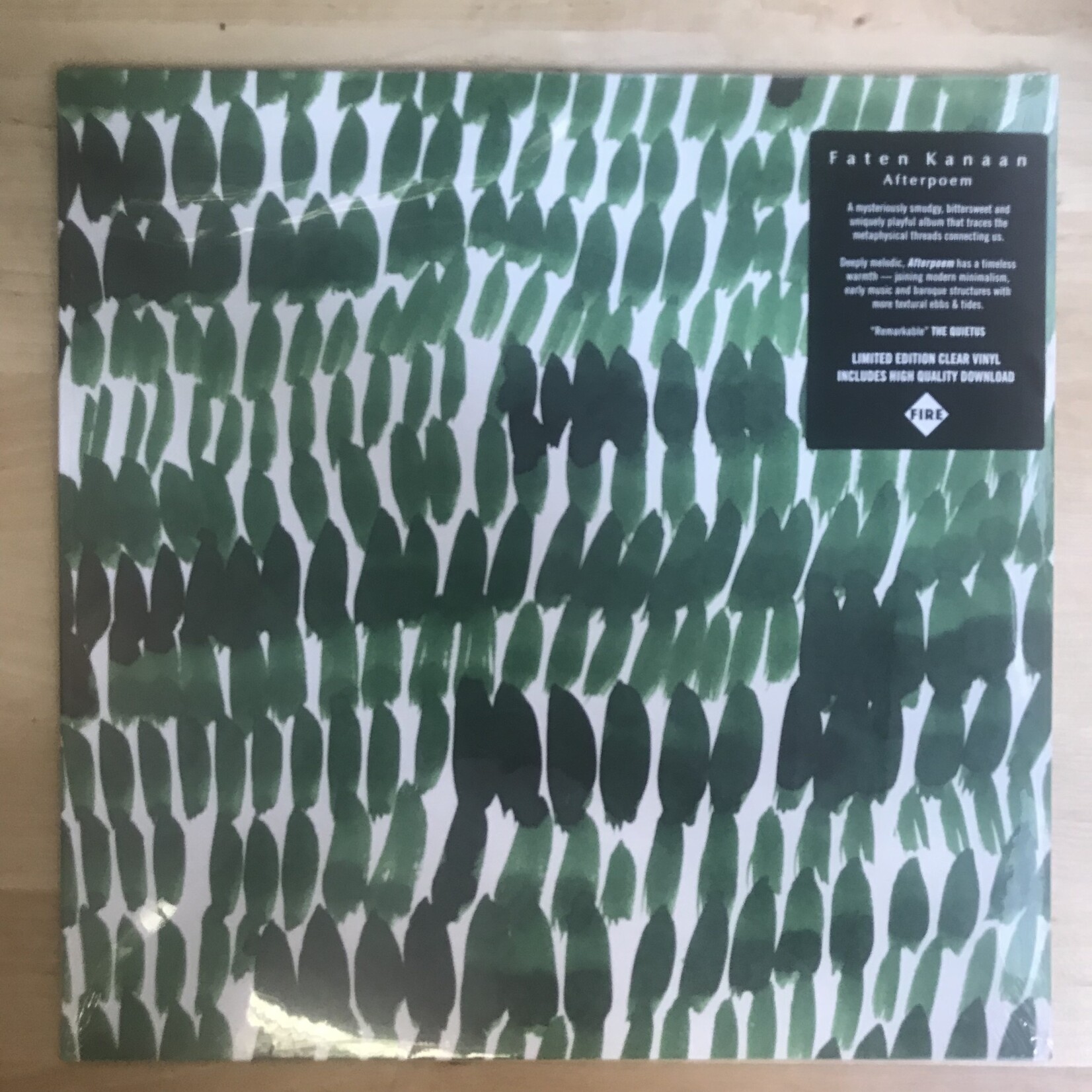 Faten Kanaan - Afterpoem - FIRELP677 - Vinyl LP (USED - SEALED)