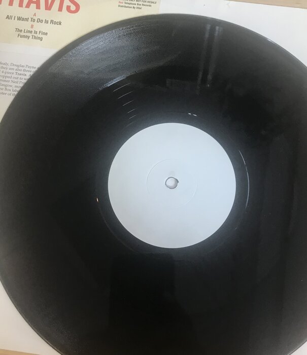 Travis - All I Want To Do Is Rock / The Line Is Fine / Funny Thing - PHONE001 - Vinyl 10-Inch Single (USED - PROMO)