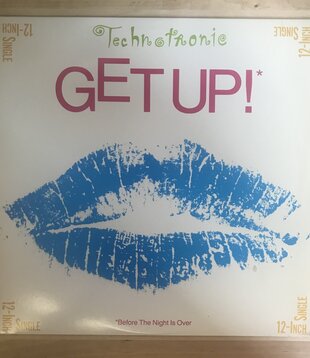Technotronic - Get Up - V19704 - Vinyl 12-Inch Single (USED)